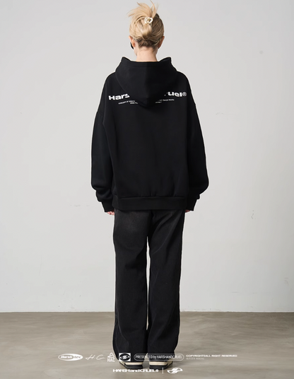 Harsh and Cruel Rottwieiler Printed Hoodie