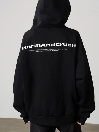 Harsh and Cruel Rottwieiler Printed Hoodie