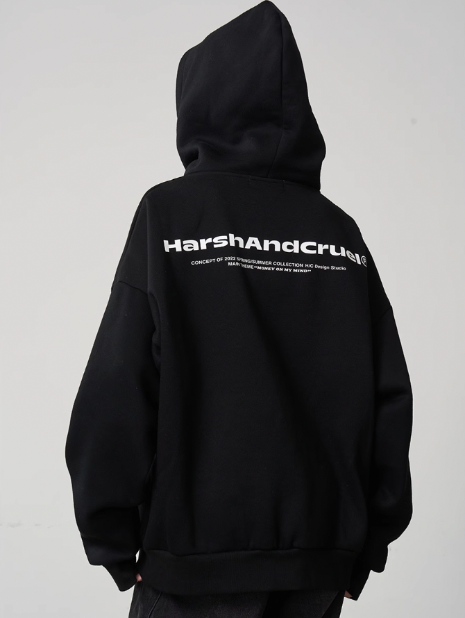 Harsh and Cruel Rottwieiler Printed Hoodie