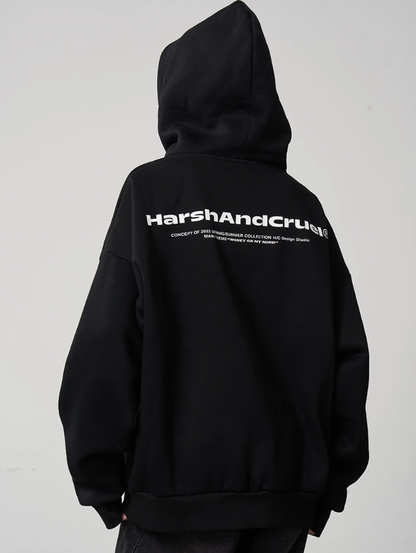 Harsh and Cruel Rottwieiler Printed Hoodie