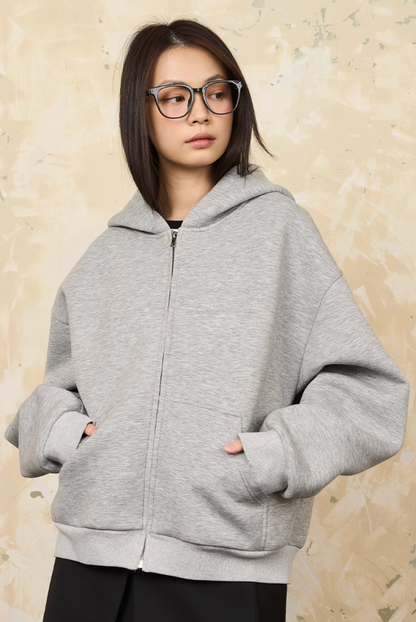 Harsh and Cruel Basic Zip Up Hoodie