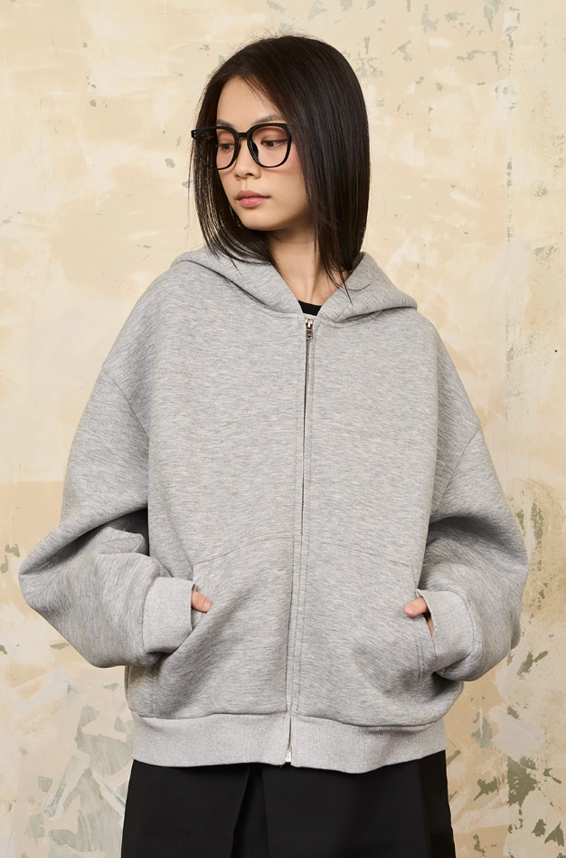 Harsh and Cruel Basic Zip Up Hoodie