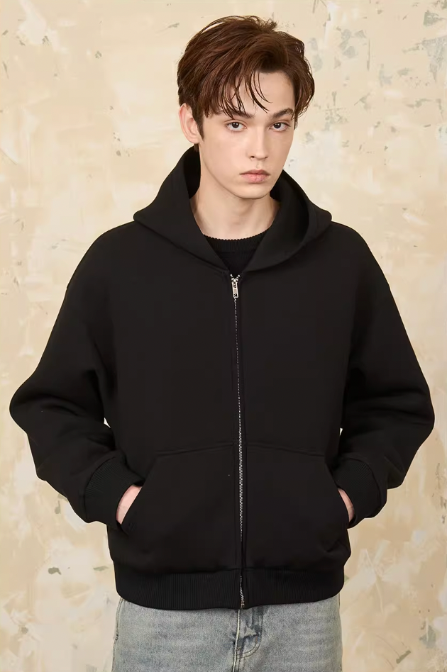 Harsh and Cruel Basic Zip Up Hoodie