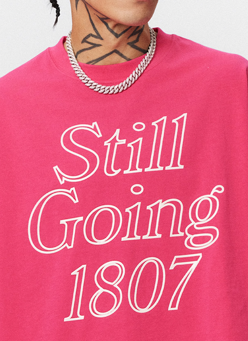 1807 STILL GOING Jelly Print Long Sleeve Tee