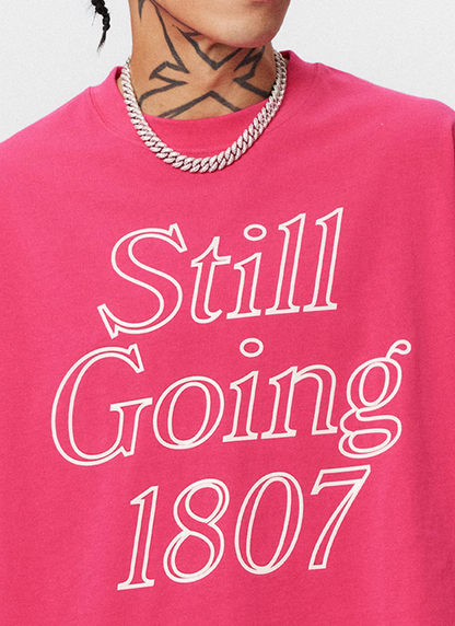 1807 STILL GOING Jelly Print Long Sleeve Tee