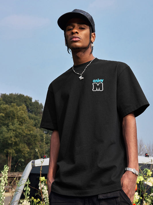 MEDM Contrasting Color M Basic Tee