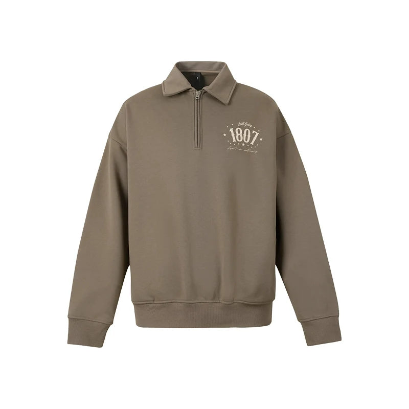 1807 Half Zip Polo Sweatshirt