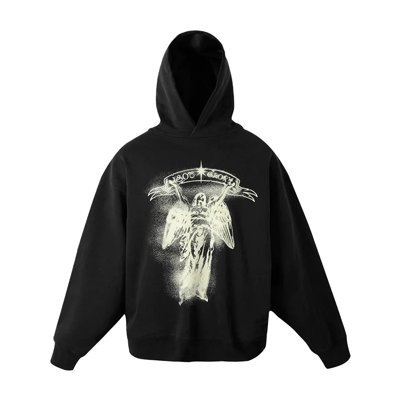 1807 Goddess Print Hoodie