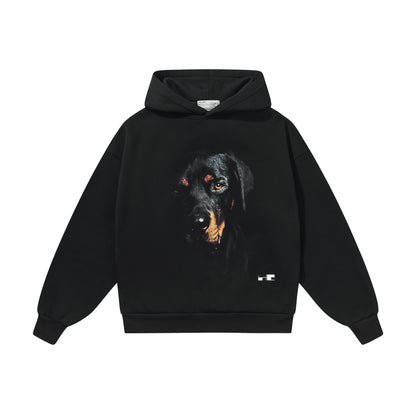 Harsh and Cruel Rottwieiler Printed Hoodie