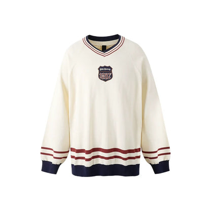 1807 Embroidered Chapter Hockey Knit Sweater