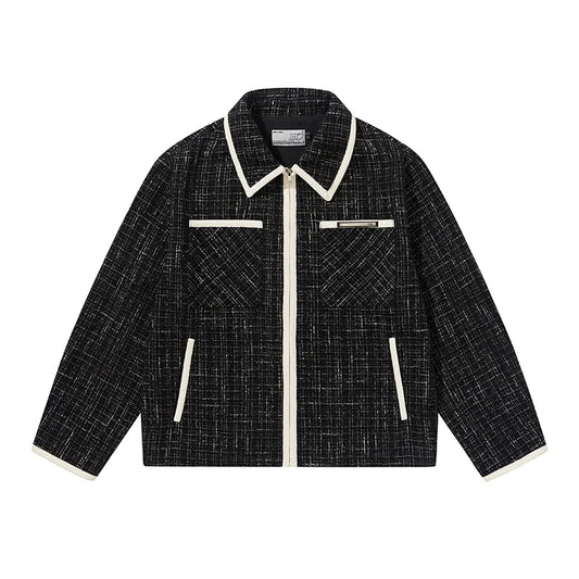 Harsh and Cruel Tweed Pockets Jacket