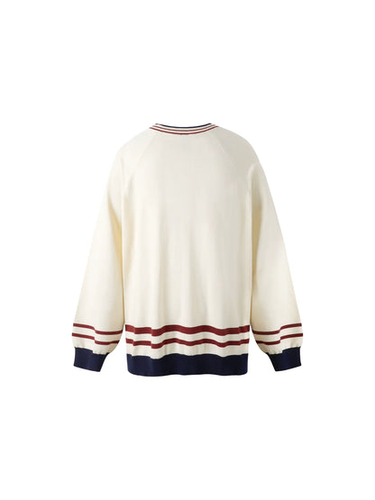 1807 Embroidered Chapter Hockey Knit Sweater