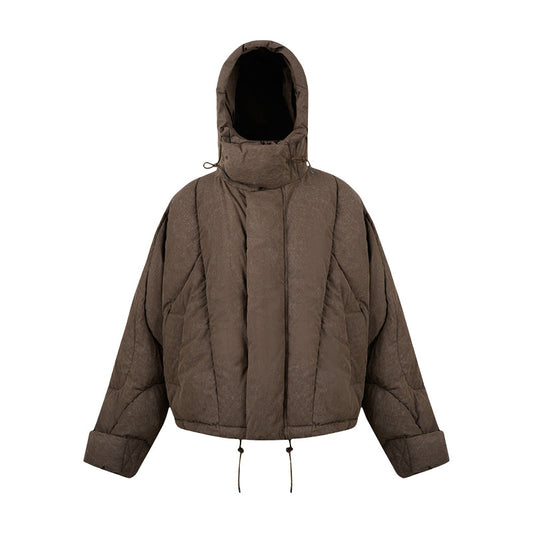 1807 Structured Line Trimmed Down Jacket