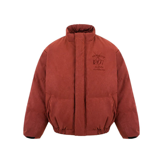 1807 Star Embroidered Down Jacket