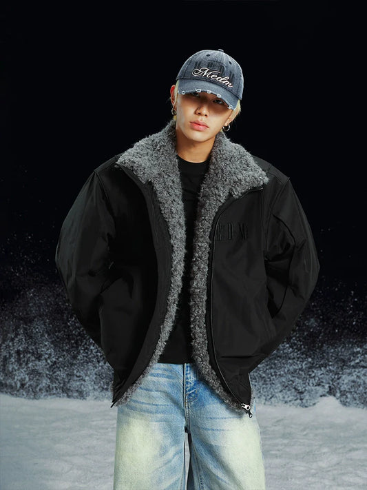 MEDM Removable Fur Lining Jacket